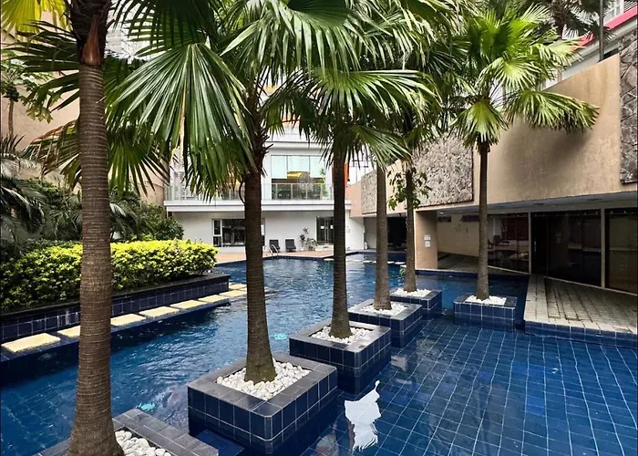 Spacious 1-br Near Bgc W Pool And Gym Aparthotel Manila